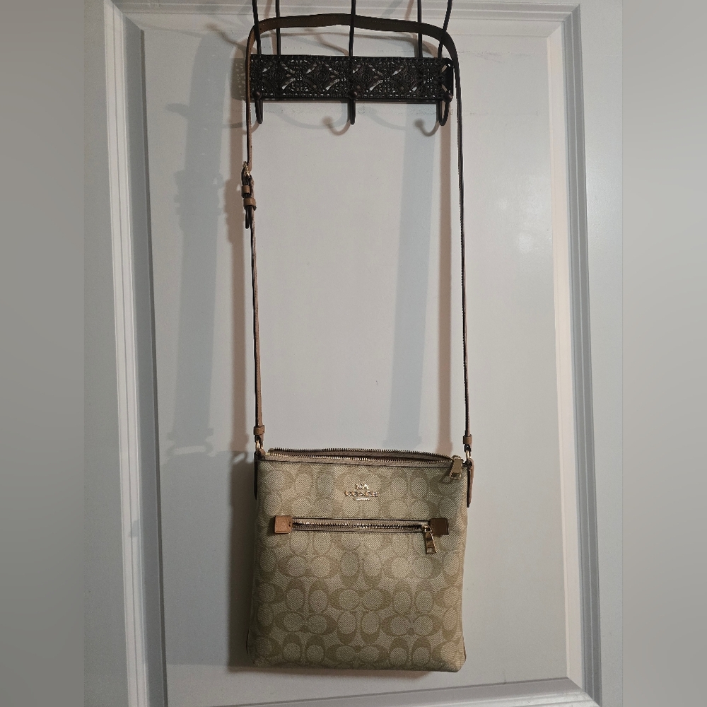 Coach Tan Crossbody Bag